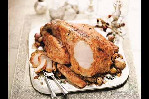Marks & Spencer's British whole turkey is being sold for £17.50 for 3.5 kilograms